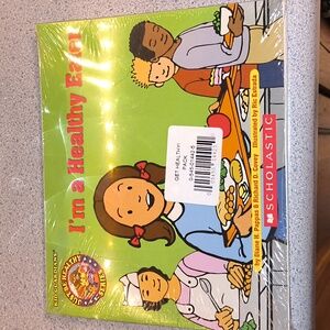 Just Be Healthy Series-(6) Scholastic Children's Books in a Set